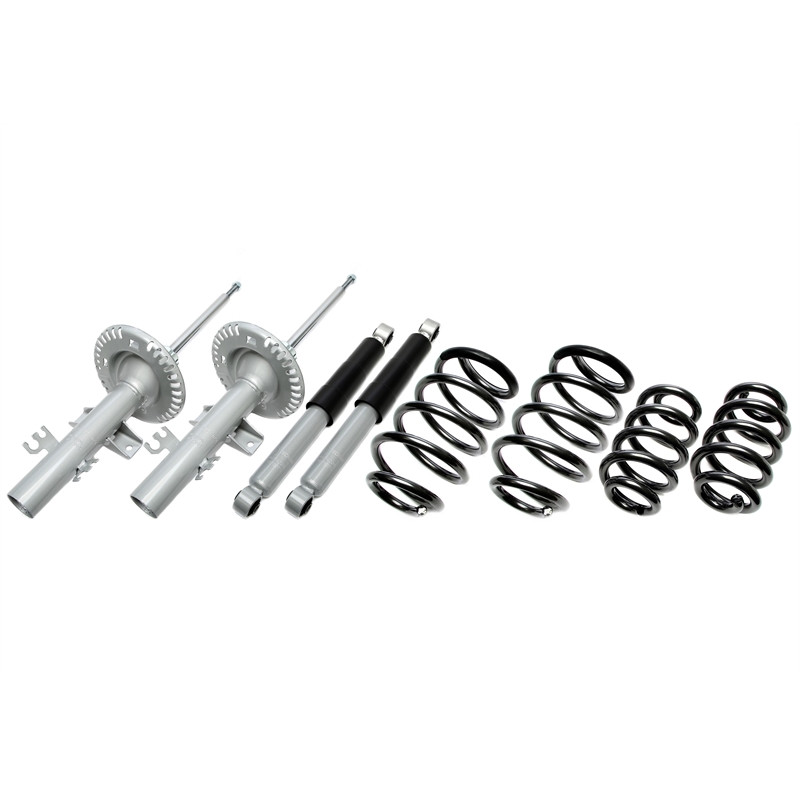 kit sospensioni rialzate per VW Transporter T6.1 Bus/Body/Multivan 25/30mm (Cod. T-27VW003)
