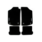 set tappeti con logo per VW Golf 1  17, VW Jetta 1  16, VW Golf 1 Cabrio  155 (Cod. T-34VW01)