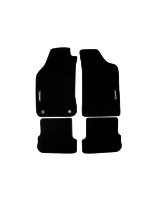 set tappeti con logo per VW Golf 2  19E, VW Jetta 2  19E (Cod. T-34VW02)