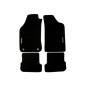 set tappeti con logo per VW Golf 2  19E, VW Jetta 2  19E (Cod. T-34VW02)