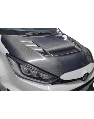 Cofano Carbonio Toyota Yaris 2020+ Look GR (Cod. E-TCT0066)