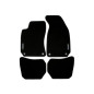 Set tappeti per auto con Logo per VW Passat  3B/3BG (Cod. T-34VW14)