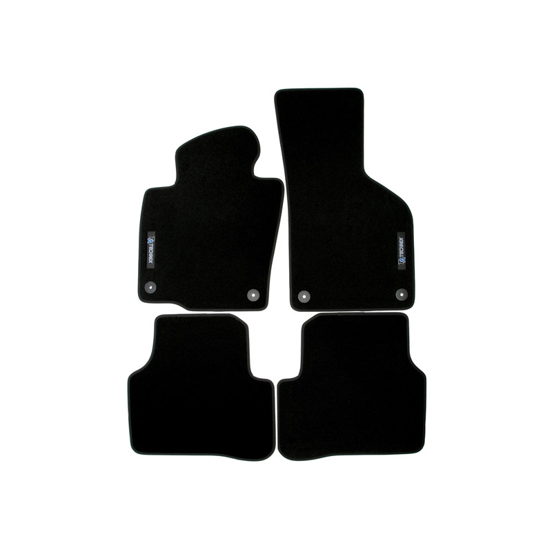 Set tappeti per auto con Logo per VW Passat  3C (Cod. T-34VW15)