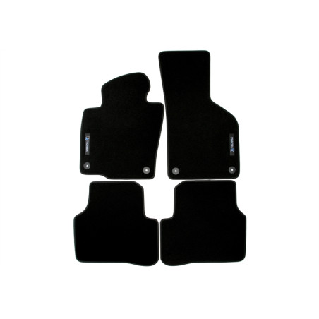 Set tappeti per auto con Logo per VW Passat  3C (Cod. T-34VW15)