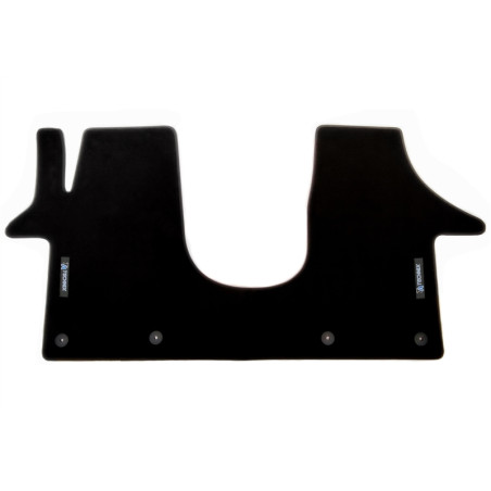 Set tappeti per auto con Logo per VW Transporter T5, T6, T6.1 (Cod. T-34VW20)
