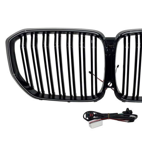 griglie BMW G05 X5 LED Nero Lucido (Cod. E-TCB6383)
