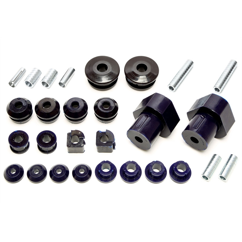 kit silentblock 28 pezzi /  ant. +  post. / per VW Golf III / Golf III+IV Cabrio / Vento (Cod. T-85V