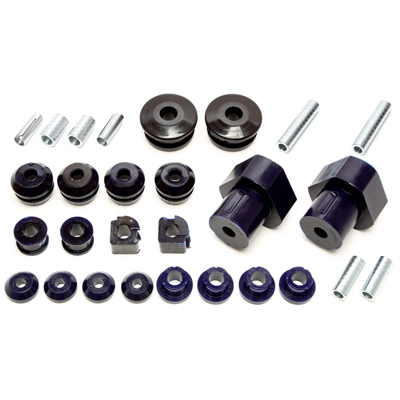 kit silentblock 28 pezzi /  ant. +  post. per VW Golf III / Golf III+IV Cabrio / Vento (Cod. T-85VW0