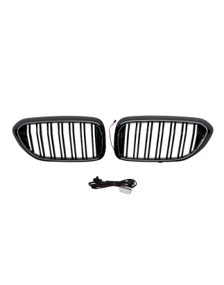 griglie BMW G30 / G31 LED Nero Lucido (Cod. E-TCB6384)