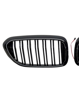 griglie BMW G30 / G31 LED Nero Lucido (Cod. E-TCB6384)