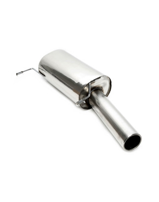 silenziatore sportivo  1x90mm round fromsistema di scarico EVOG1A-xx (Cod. T-EVOG1A-ESD90)