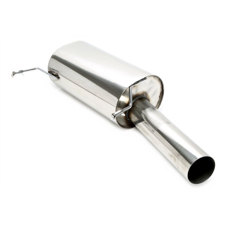 silenziatore sportivo  1x90mm round/sharp fromsistema di scarico EVOG1A-xx (Cod. T-EVOG1A-ESD90S)