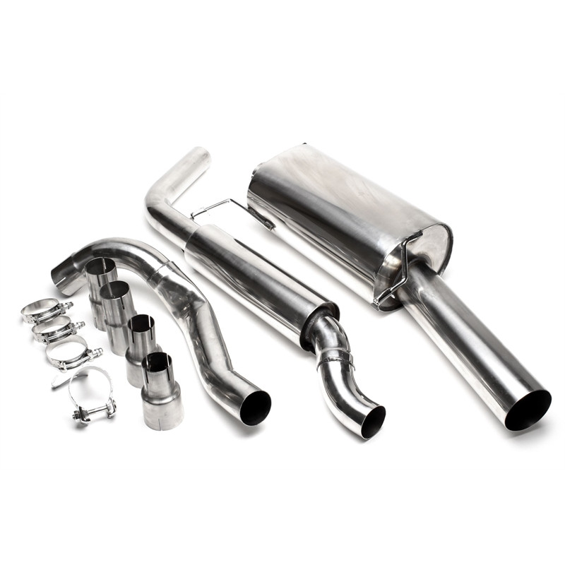 sistema di scarico 1x70mm per VW Golf I Cabrio, Scirocco II (Cod. T-EVOG1AE70S)