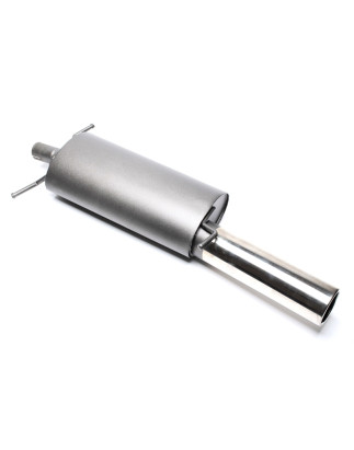 silenziatore sportivo  1x90mm per VW Golf I Cabrio (Cod. T-EVOG1E90)