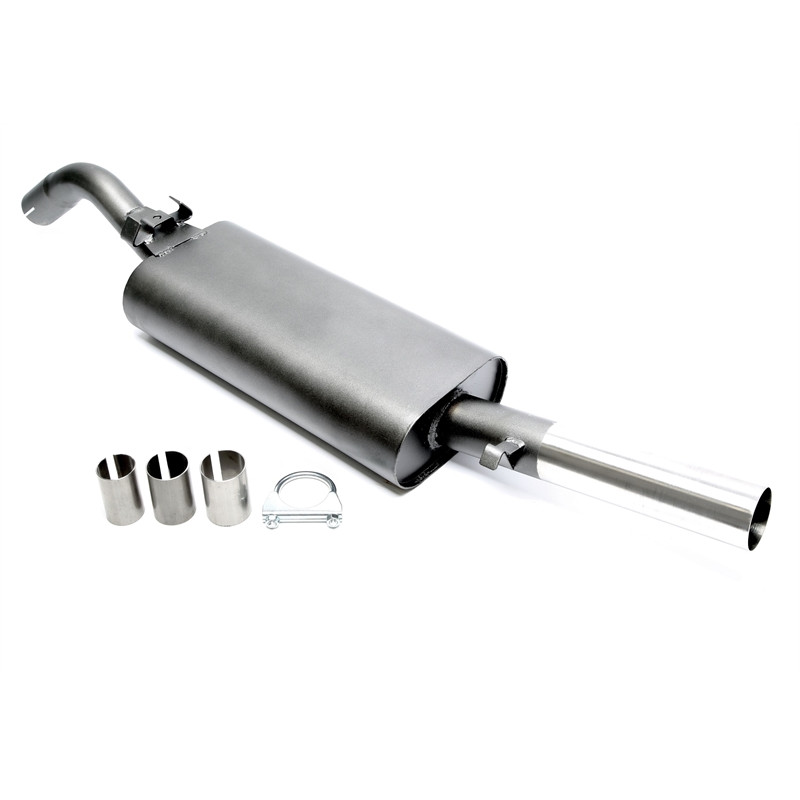 silenziatore sportivo  1x60mm per VW Golf II (Cod. T-EVOG2E60)