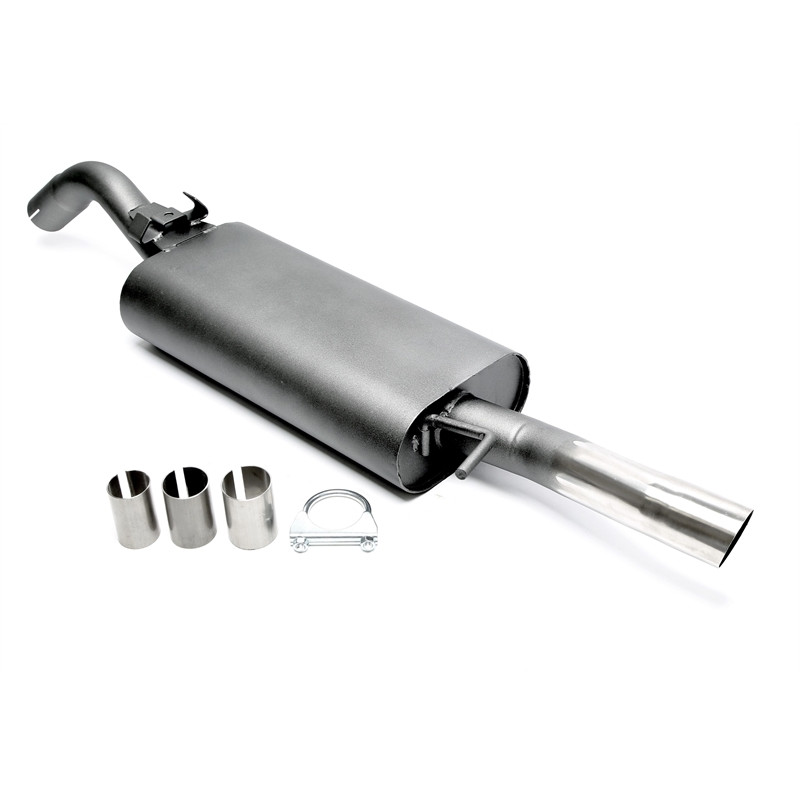 silenziatore sportivo  1x60mm S-pipe per VW Golf II (Cod. T-EVOG2E60S)