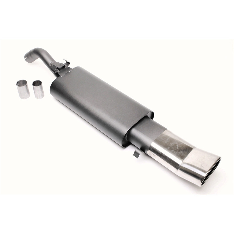 silenziatore sportivo  70x140mm DTM per VW Golf II (Cod. T-EVOG2EDTM)