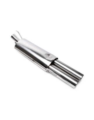 silenziatore sportivo  2x76mm round/flangedsistema di scarico EVOG3A-xx (Cod. T-EVOG3A-ESD276)