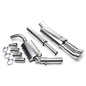 sistema di scarico 2x76mm DTM per VW Golf III (Cod. T-EVOG3AED76)