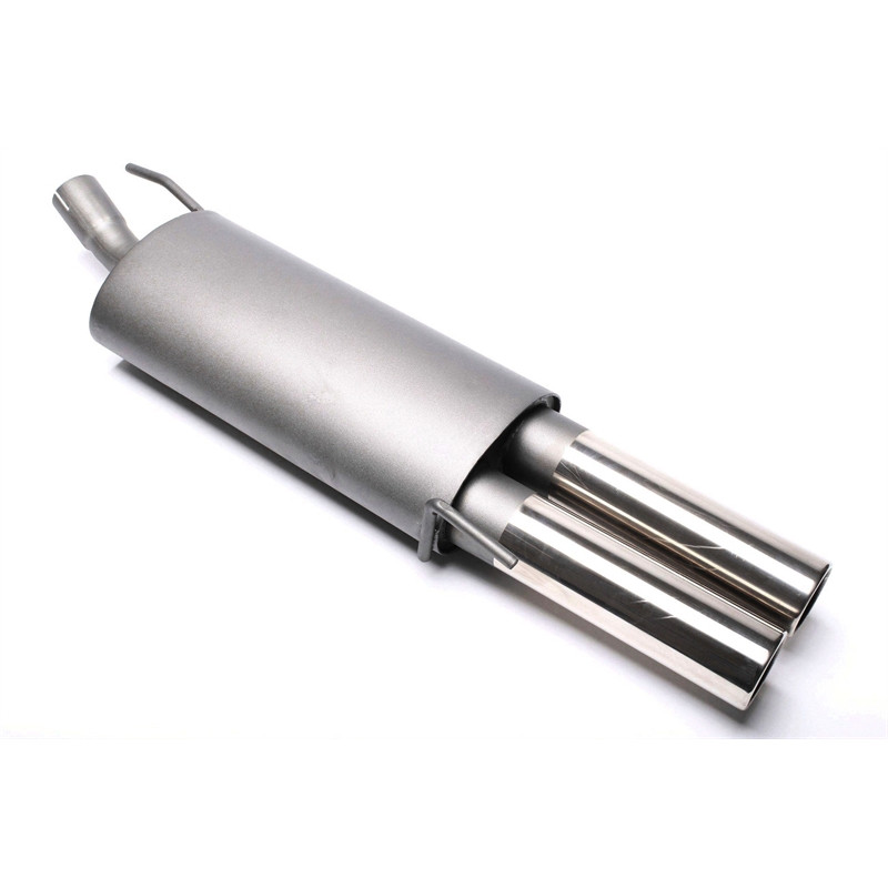 silenziatore sportivo 2x76mm per VW Golf III, Golf III+IV Cabrio (Cod. T-EVOG3E276) silenziatore sportivo 2x76mm per VW Golf III, Golf III+IV Cabrio (Cod. T-EVOG3E276)