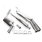 sistema di scarico 2x76mm round/flanged per VW Passat berlina, -Variant,  35I (Cod. T-EVOP35AE276)