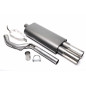 silenziatore sportivo  2x76mm per VW Passat berlina, Passat Variant,  35I (Cod. T-EVOP35E276)