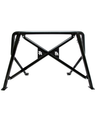 roll bar nera con logo per VW Golf I  17 (Cod. T-EVORBG1S-1)