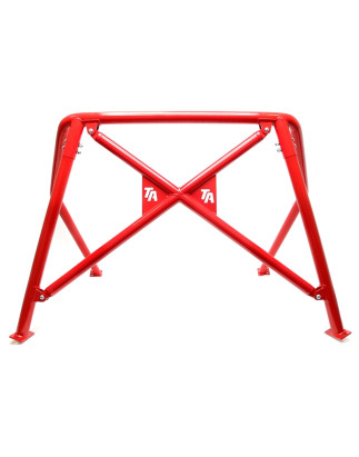 roll bar rossa con logo per VW Golf III  1H_ (Cod. T-EVORBG3R-1)