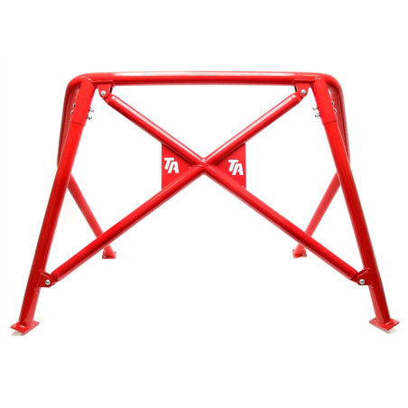 roll bar rossa con logo per VW Golf III  1H_ (Cod. T-EVORBG3R-1)