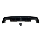 Diffusore Posteriore BMW E60 look M Performance Nero lucido Luce freno a led (Cod. E-TCB6381)