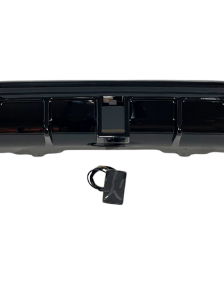 Diffusore Posteriore BMW E60 look M Performance Nero lucido Luce freno a led (Cod. E-TCB6381)