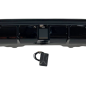 Diffusore Posteriore BMW E60 look M Performance Nero lucido Luce freno a led (Cod. E-TCB6381)