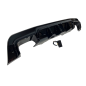 Diffusore Posteriore BMW E60 look M Performance Nero lucido Luce freno a led (Cod. E-TCB6381)