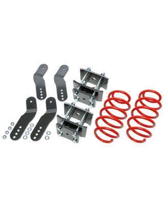 Molle sportive  per VW Caddy III+IV  2K/2KN 55/45-75mm (Cod. T-EVOVW153F)