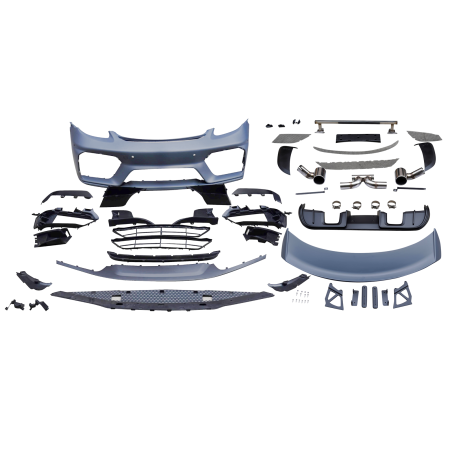 Kit Estetico Porsche Cayman 718 2016-2023 / Boxter Look GT4RS (Cod. E-TCPO075SPPO24)