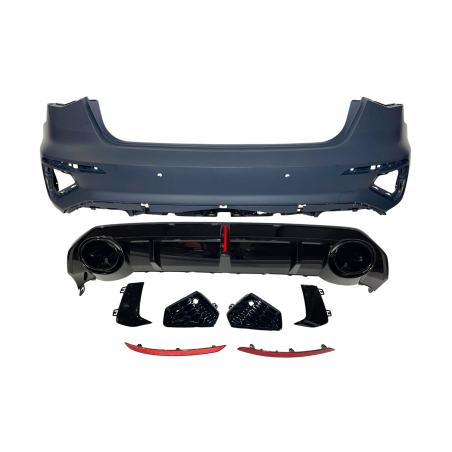 Paraurti Posteriore Audi A3 Sportback 2019-2024 Look RS3 Led (Cod. E-TCA03170275)