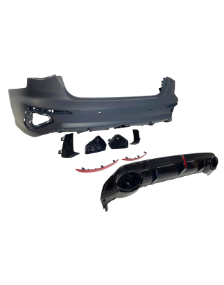Paraurti Posteriore Audi A3 Sportback 2019-2024 Look RS3 Led (Cod. E-TCA03170275)