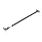 barra duomi post., nero per VW Golf I/Jetta I/ Scirocco I+II / Polo I-III / 6N (Cod. T-SSDSHG1)