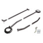 kit barra duomi nero per VW Golf II/Jetta II/Corrado (Cod. T-SSDSKITG2)