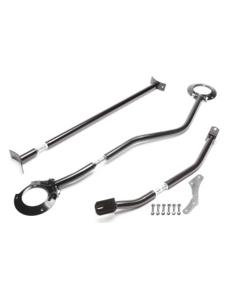 kit barra duomi nero per VW Polo I-II-III/Derby  86/86C (Cod. T-SSDSKITP2)