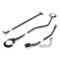 kit barra duomi nero per VW Polo I-II-III/Derby  86/86C (Cod. T-SSDSKITP2)