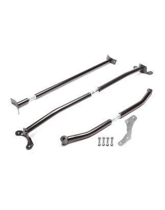 kit barra duomi nero per VW Polo IV 6N (Cod. T-SSDSKITP4)