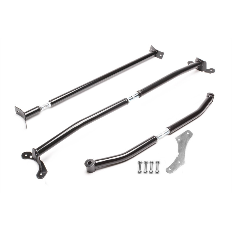 kit barra duomi nero per VW Polo IV 6N (Cod. T-SSDSKITP4)