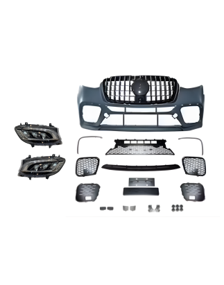 Paraurti Anteriore Mercedes Sprinter W907 2018+ Look AMG W907 Fari (Cod. E-TCM0446070)