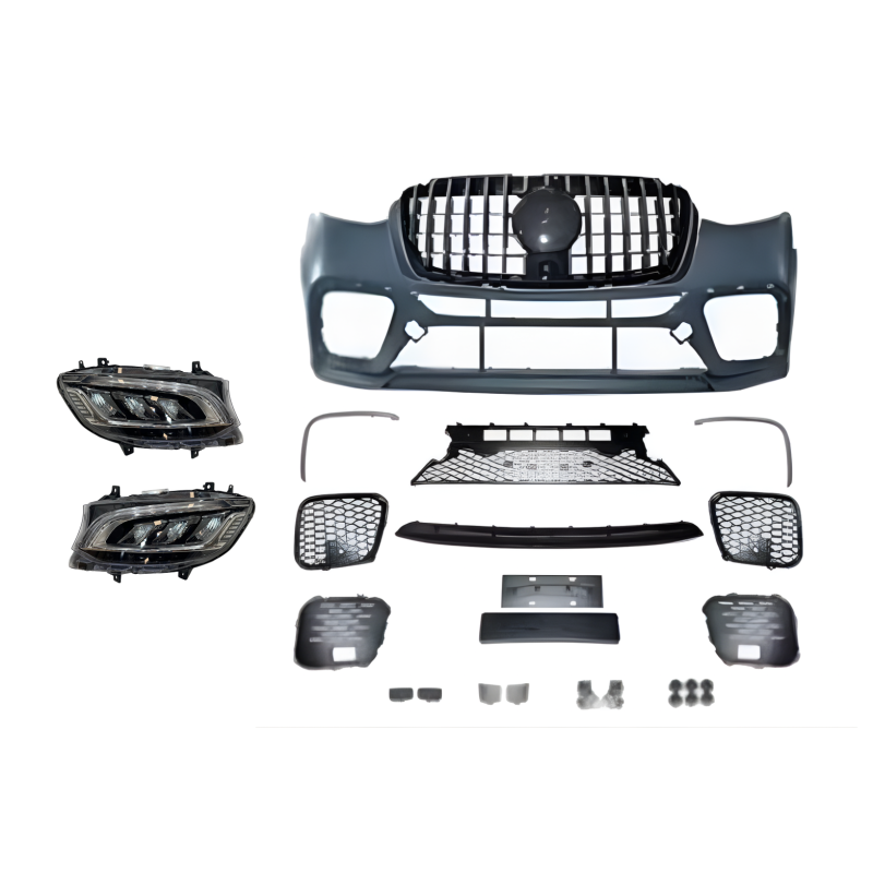 Paraurti Anteriore Mercedes Sprinter W907 2018+ Look AMG W907 Fari (Cod. E-TCM0446070)