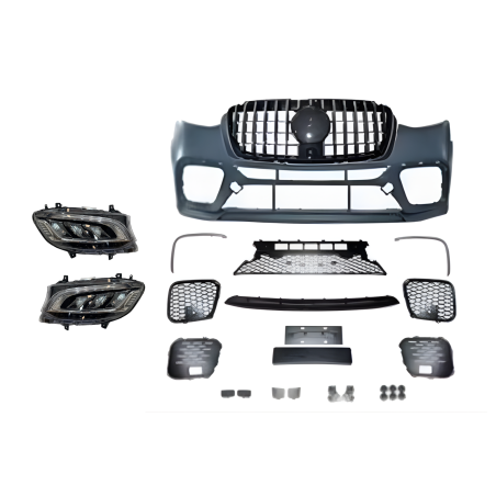 Paraurti Anteriore Mercedes Sprinter W907 2018+ Look AMG W907 Fari (Cod. E-TCM0446070)