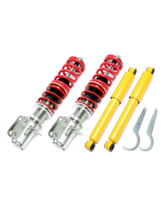 Assetto sportivo a ghiera regolabile - Deep Version per -  ant.+ post. VW Caddy I 14D (Cod. T-X-GWVW