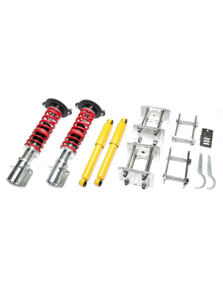 Assetto sportivo a ghiera regolabile  - Deep Version per - VW Caddy I  14D (Cod. T-X-GWVW15)