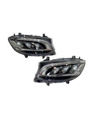 Paraurti Anteriore Mercedes Sprinter W907 2018+ Look AMG W907 Fari (Cod. E-TCM0446070)