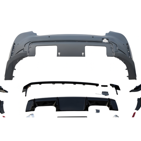 Paraurti Posteriori BMW G20 Look G80 Scarico (Cod. E-TCBG2100157)